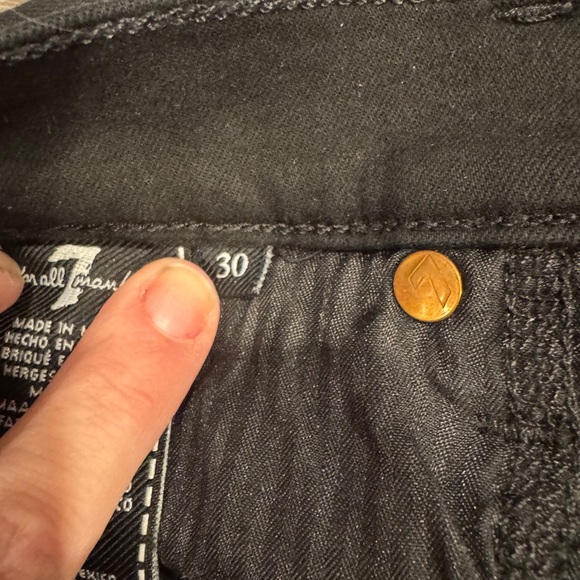 7 for All Mankind b(air) Bootcut Black Jean - Picture 4 of 6